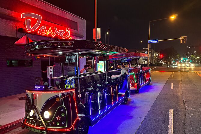 2 Hours Party Bike Pub Crawl Tour in Glendale California - Why birthdays and work groups fit this tour