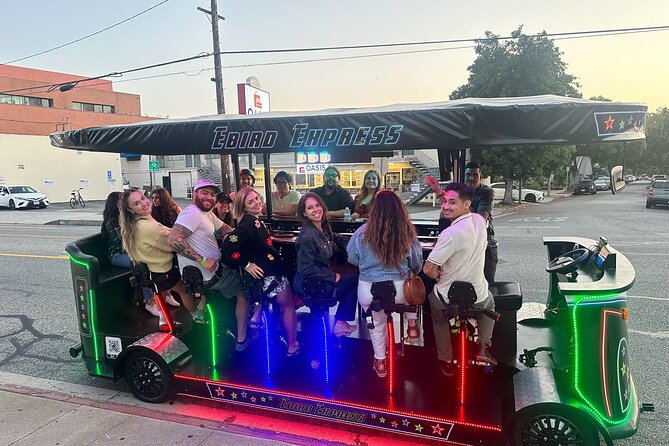 2 Hours Party Bike Pub Crawl Tour in Glendale California - Who should book the Ebird Express ride?