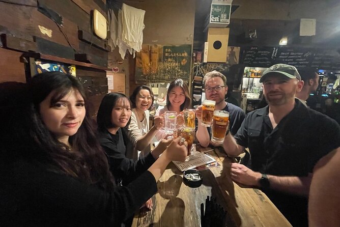 3Hour Osaka Pub Crawl Bar Hopping Nightlife Guided Tour in Namba - Finishing near Namba at a DJ bar