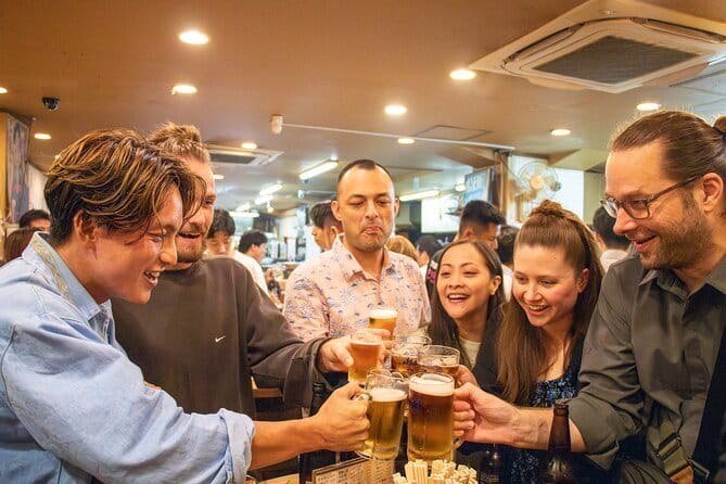 All-You-Can-Drink Bar Hopping Tour in Ueno - Key points to know before you book
