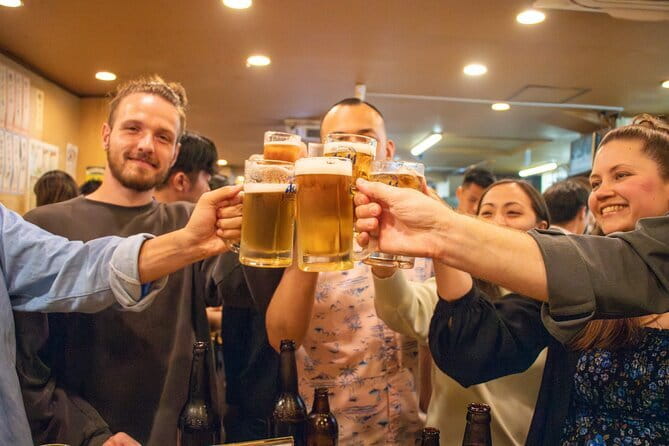 All-You-Can-Drink Bar Hopping Tour in Ueno - Second izakaya: another 50-minute local stop