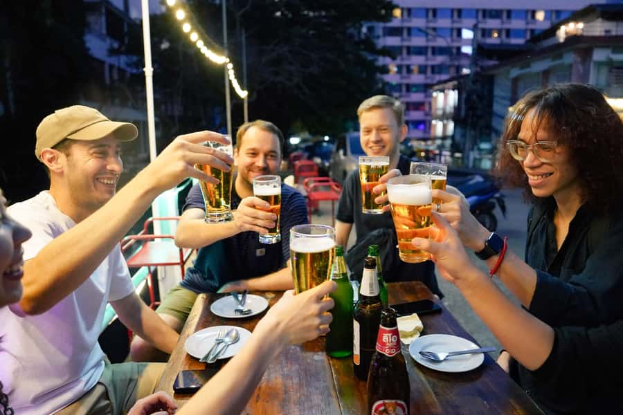 Bangkok Bar Hopping Tour in Siam - Drinks range from Thai beer to soft drinks