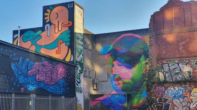 Belfast : Pub Music , Street Art Experience Walking Tour - Belfast street art, from large walls to narrow entries
