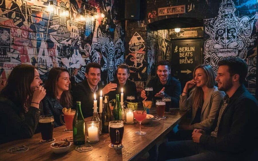Berlin: Alternative Pub Crawl, Bars, Beats & Insider Stories - Guides who keep the group together