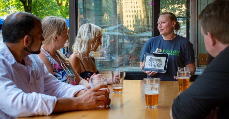 Boston: History Pub Crawl Tour Along the Freedom Trail - Four pubs, four short stops, and very little walking