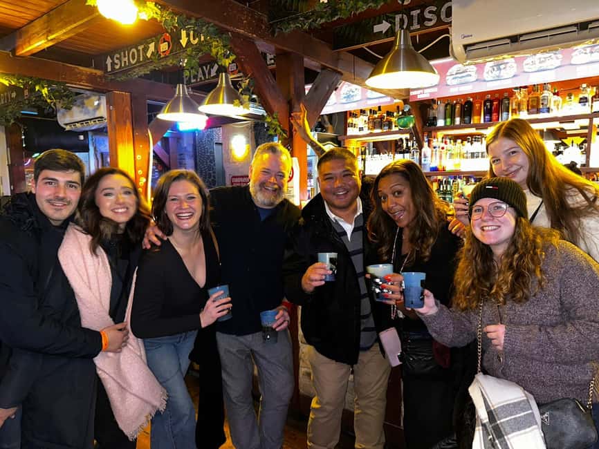 Budapest: Guided Ruin Bar Pub Crawl VIP Entry & Free Shots - Instant Club is the big finish