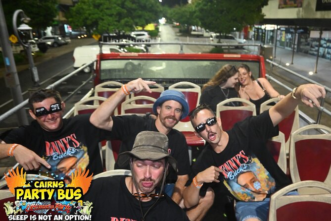 Cairns Party Bus Pub Crawl Night Out Experience - Starting at The Pier Bar
