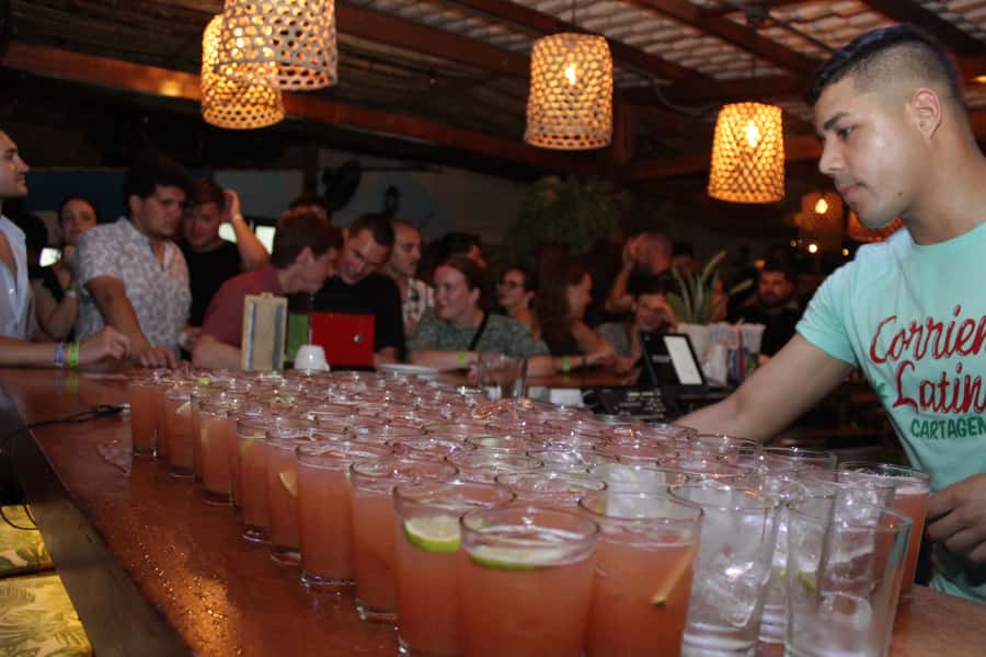Cartagena: Pub Crawl with Dancing Lessons and Free Shots - The dance lesson: social fun, not expert training