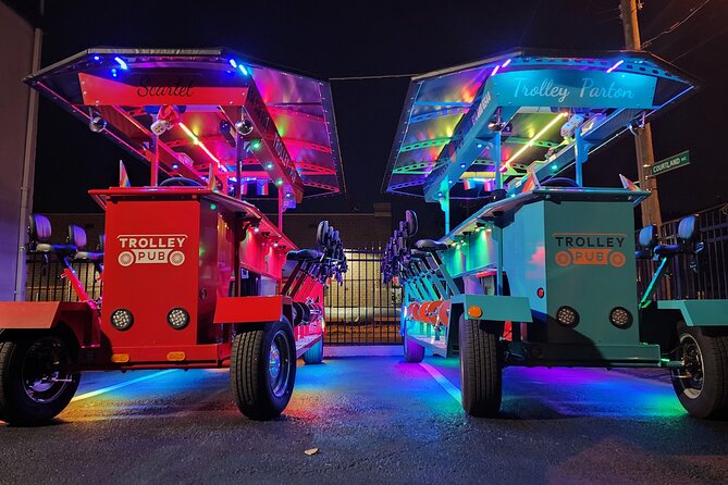 Explore Columbus on The Trolley Pub - Pedaling through Columbus with electric help