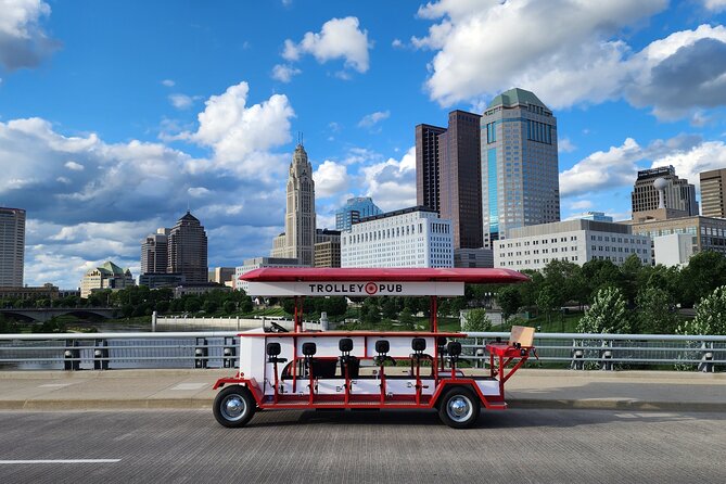 Explore Columbus on The Trolley Pub - Accessibility and group comfort