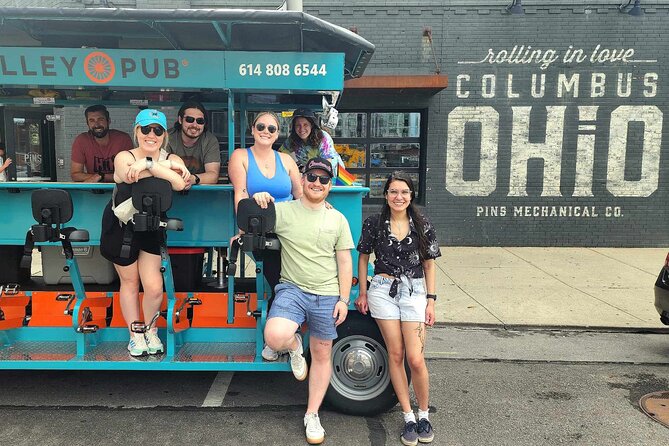 Explore Columbus on The Trolley Pub - Starting at the Red Garage