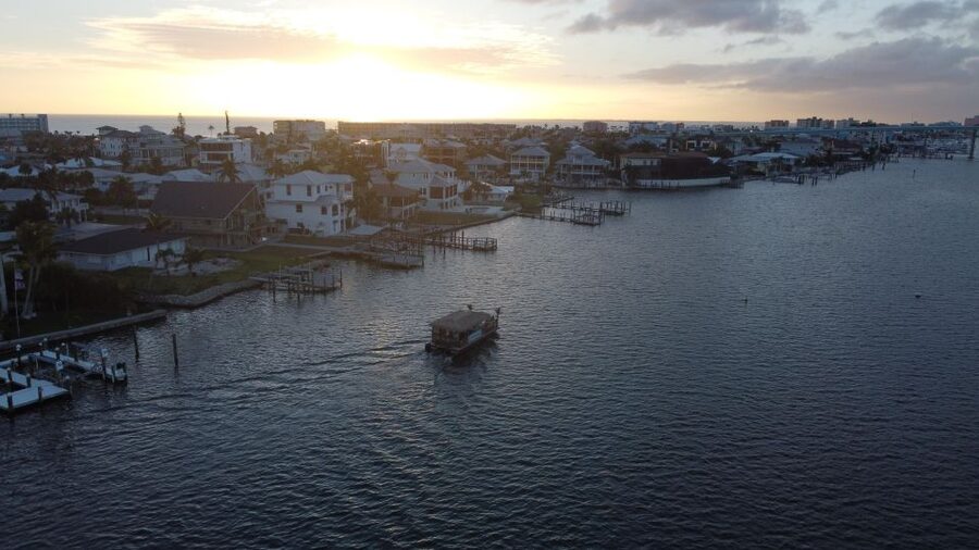 Fort Myers Beach: Adults only BYOB Tiki Pub Sunset Cruise - A two-hour evening on calm blue water