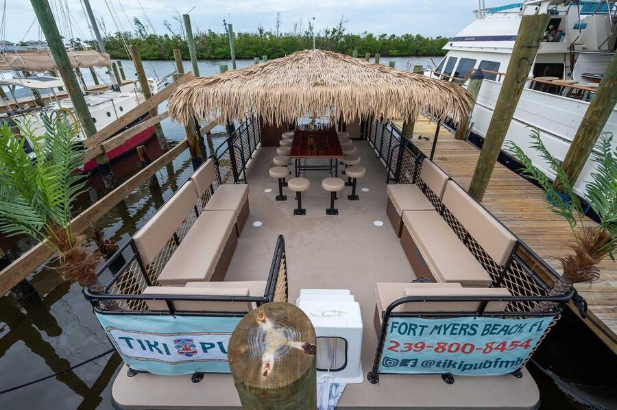 Fort Myers Beach: Adults only BYOB Tiki Pub Sunset Cruise - Sunset photos without a packed itinerary