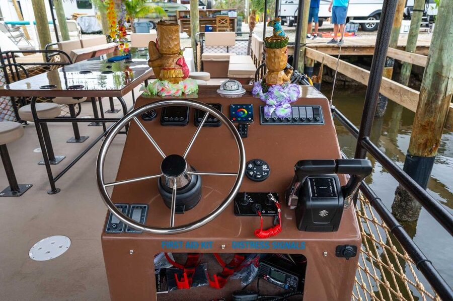 Fort Myers Beach: Adults only BYOB Tiki Pub Sunset Cruise - Bringing your own drinks and snacks