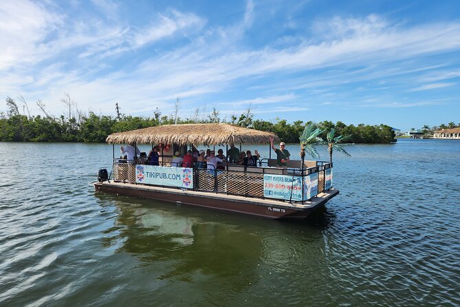 Ft Myers Beach 2 Hour Tiki Pub Fun in the Sun Dolphin Cruise - Music, dancing, and the crew