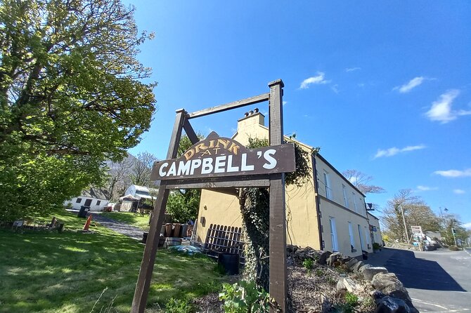Fun Cycle Out To Campbells Pub - Bus Back Groups, HENS ,STAG's - Arriving beside Croagh Patrick