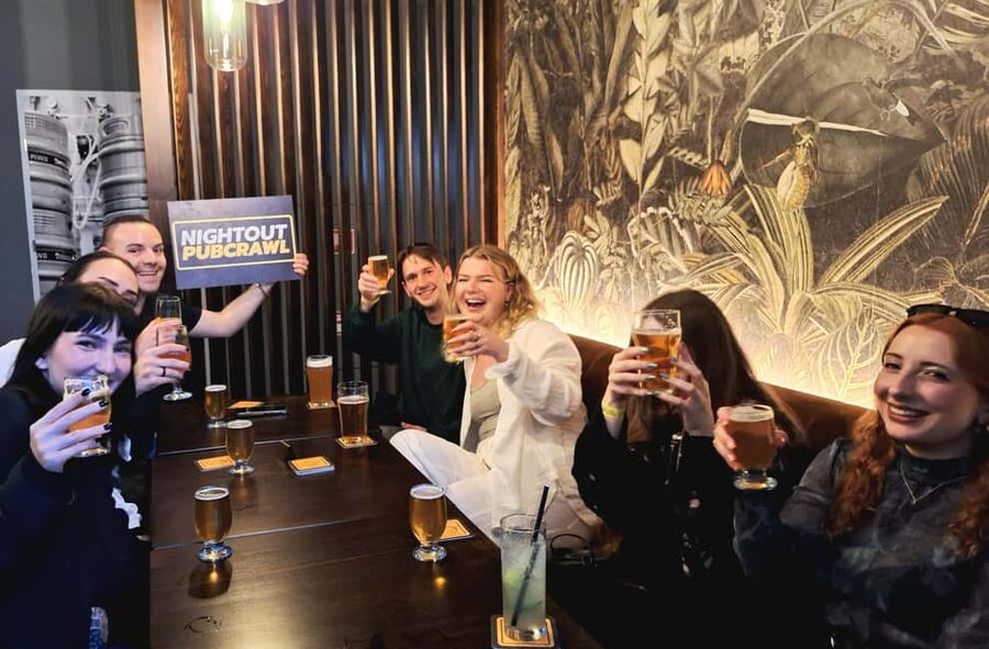 Gdansk 2026: Pub Crawl with Local Guide and Welcome Shots - The first bar: games before small talk