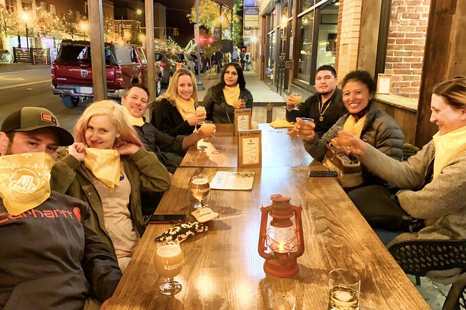 Golden Ghosts & Spirits Haunted Pub Crawl - A haunted introduction at Goosetown Station