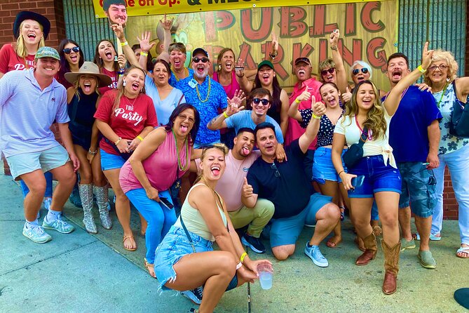 Guided Pub Crawl Walking Tour of Downtown Nashville - Walking through Printers Alley