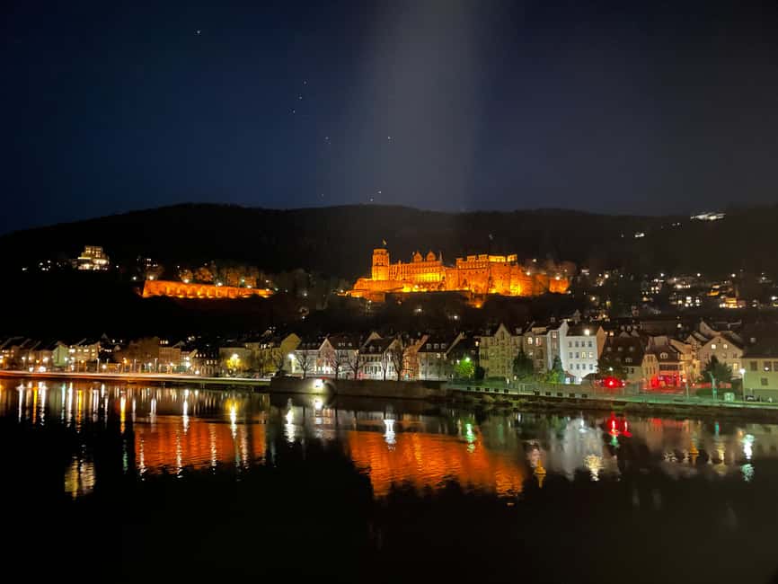 Heidelberg: Pub crawl through the old town, drinks included - The Old Bridge stop brings the best scenery