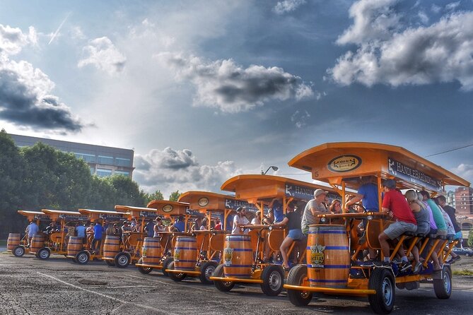 Indianapolis Mobile Pub Tour and Experience - A Look at Gainbridge Fieldhouse and Bicentennial Unity Plaza