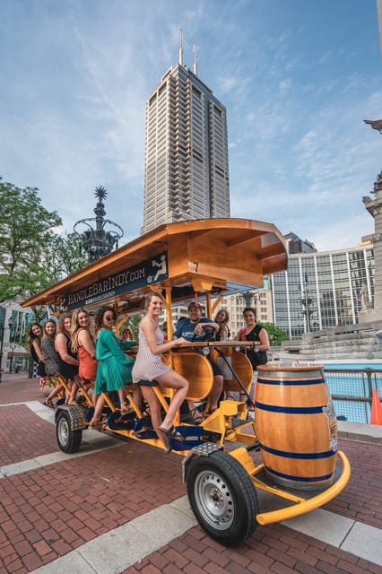 Indianapolis: Open-Air Pedal Pub Tour - Getting around Indy by pedal power and electric assist