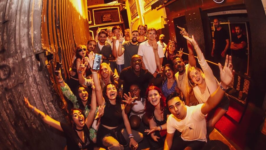 Istanbul: Rooftop Pub Crawl with Party Bus - Rooftop stop three and the late-night finish