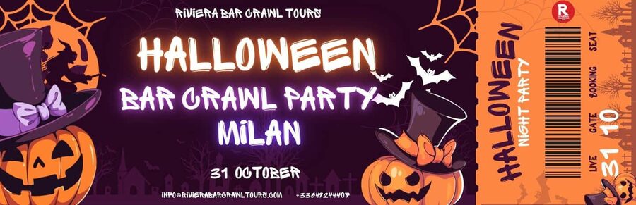 Legendary Halloween Pub Crawl Party in Milan 2025 - Quick take on Milan’s Halloween night out