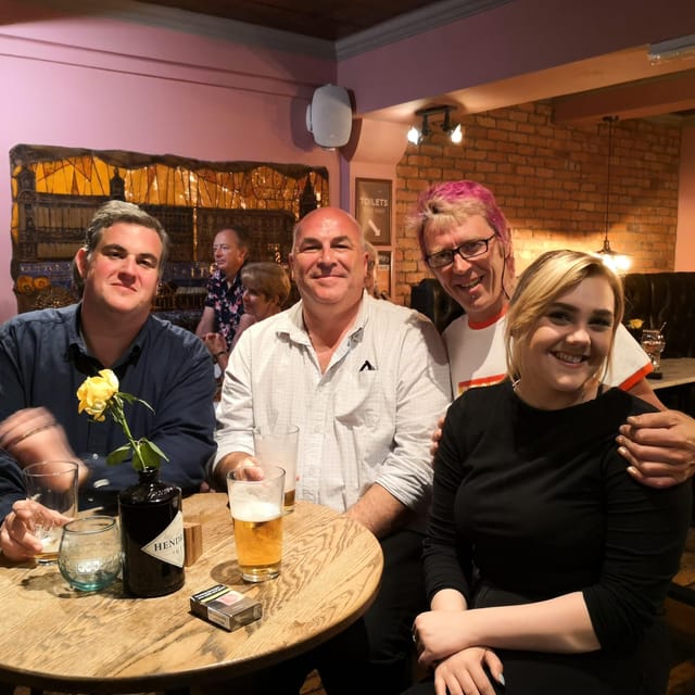 Liverpool: Guided Pub Crawl Tour with 3 Drinks - The John King sculpture and the first city views