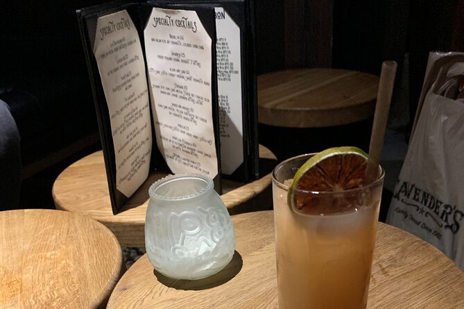 Lost Legends of Texas Pub Crawl in Austin - Cocktail quality, pacing, and noise
