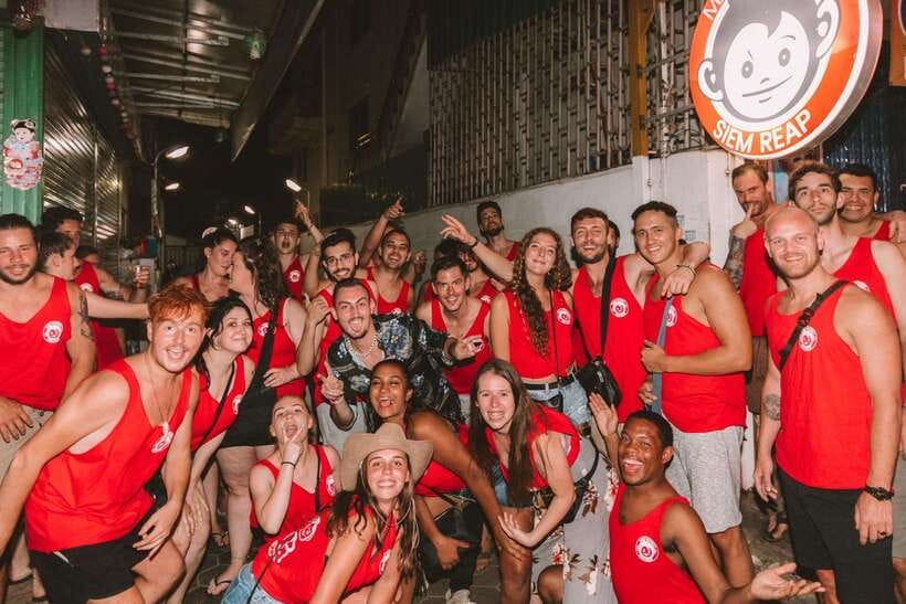 Mad Monkey Siem Reap Pub Crawl - What the $12 party package actually gives you