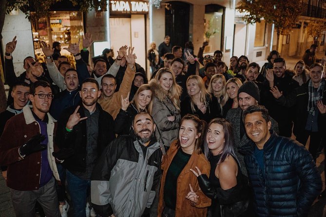 Madrid: Top Pub Crawl Madrid & Party - Plaza de Santa Ana and the second round