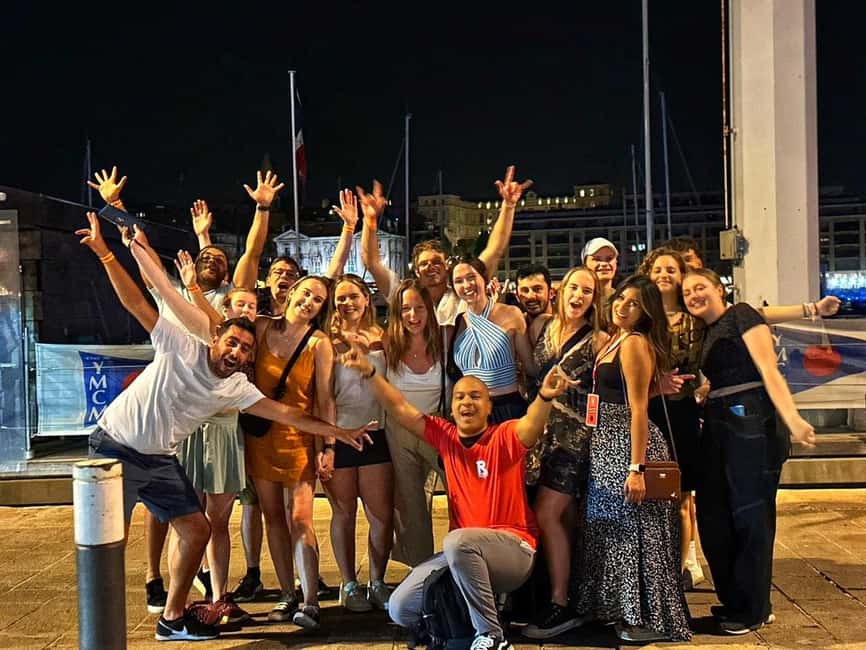 Marseille Pub Crawl: Explore by Night Meet, Mingle & Party - Starting at The People Hostel Near the Vieux-Port