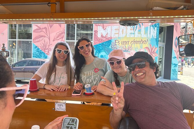Miami Pedal Pub: Arts District Party Bike Pub Crawl - BYOB changes the value of the $58 price