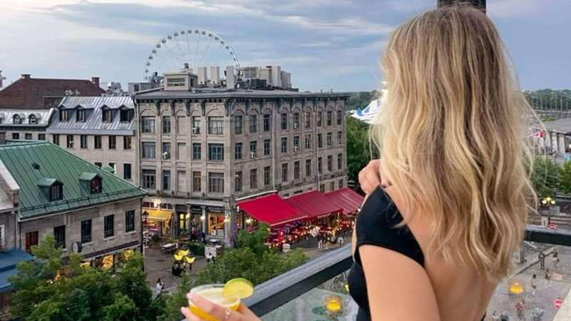 Montreal: Guided Pub Crawl of the City's Skyline Bars - The first drink and the Old Port setting