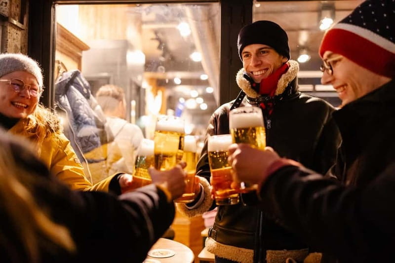 Munich: Old Town Beer and Pub Tour (4 beers) - Viktualienmarkt brings food and beer together