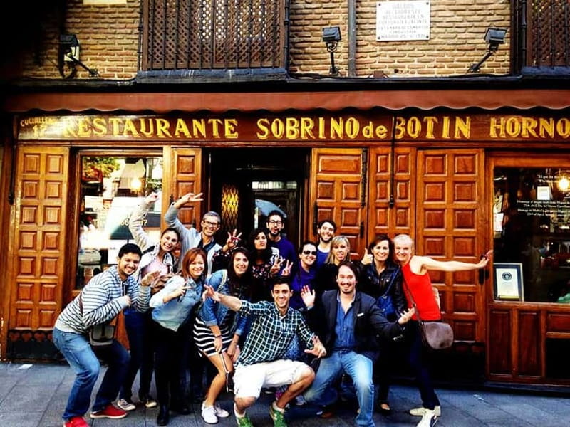 Mysteries & Tapas Tour in Madrid + Pub Crawl - First tapas stop: a shared taste of Spain
