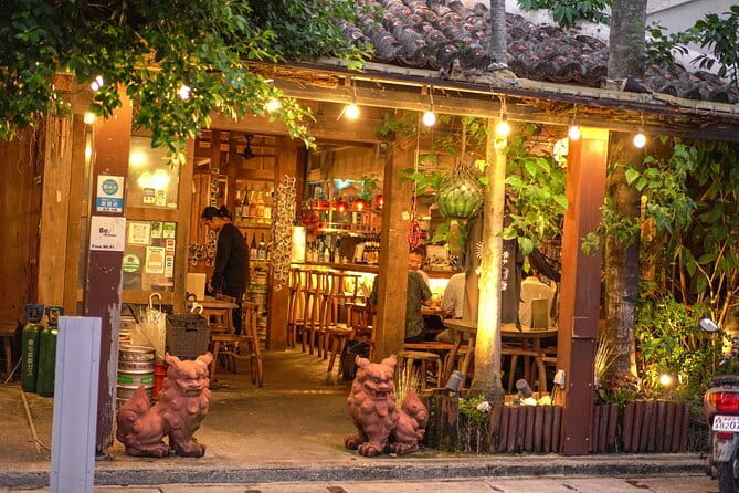 Naha Bar Hopping Tour in Okinawa - First stop: Okinawa beer, local plates, and Habu-shu