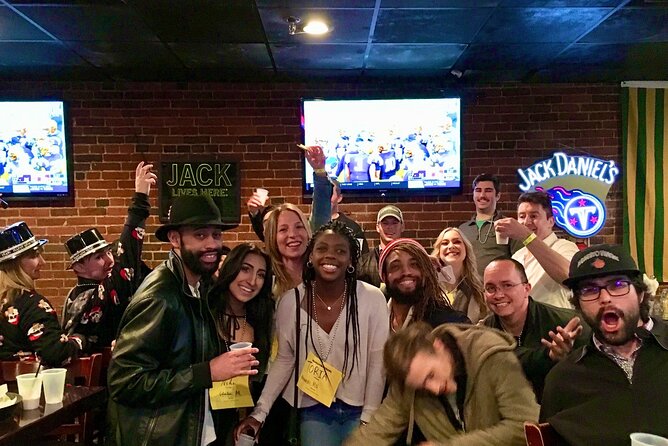 Nashville's Annual New Year's Eve Pub Crawl - Meeting at Printers Alley
