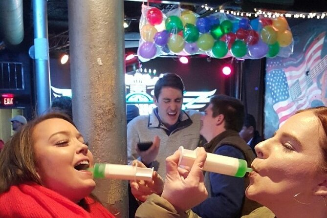 Nashville's Annual New Year's Eve Pub Crawl - The first bar: check-in, drinks, and team games