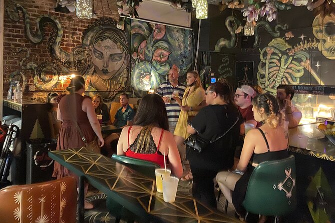 New Orleans Happy Hour Ghost Walking Tour Pub Crawl - The medical horror and haunted theater stories