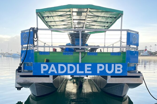 Newport Beach Paddle Pub Shared Experience for up to 16 - How the pedal party works
