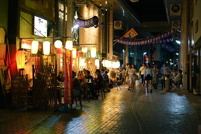 Okinawa Bar Hopping Tour with Sanshin Live in Music Town Koza - Key points at a glance