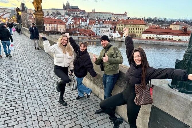 Old Prague pubs tour. Beer and dinner included! - Walking toward Charles Bridge
