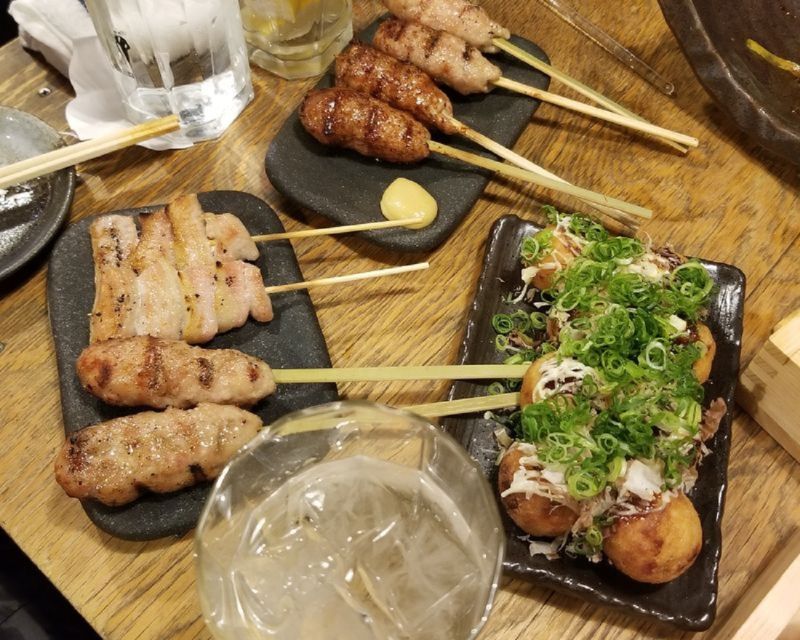 Osaka: Bar-Hopping Night Tour in Namba - How much food and drink do you actually get?