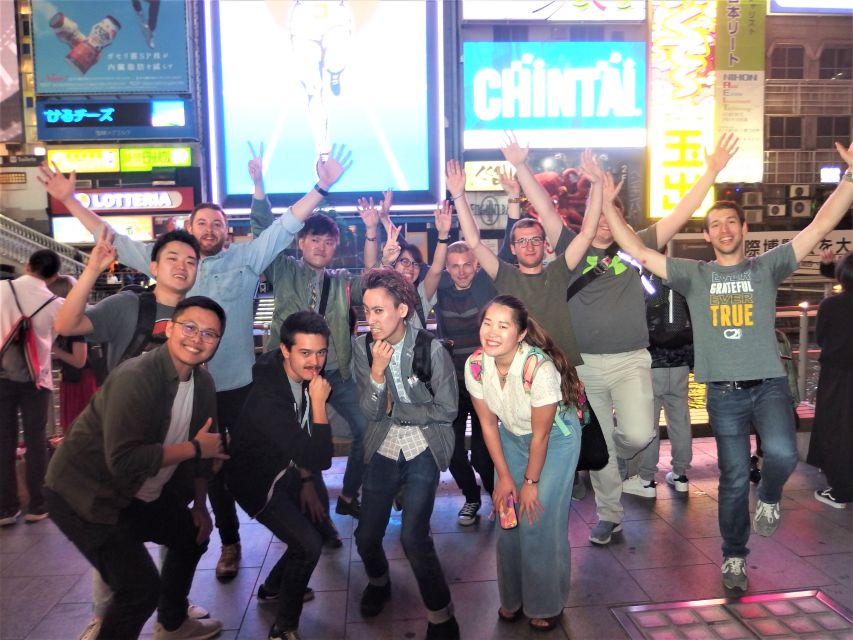 Osaka: Bar-Hopping Night Tour in Namba - Guides are the heart of the experience