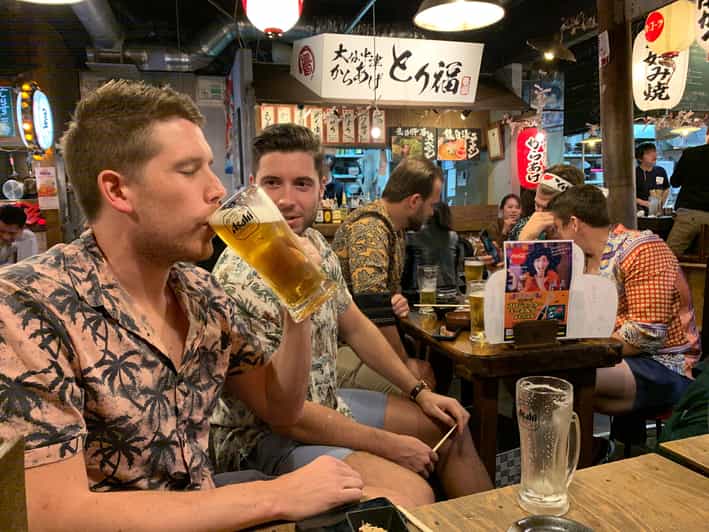 Osaka: Deep Food Tour and Bar Hopping in Namba - Starting beside Osaka Shochikuza