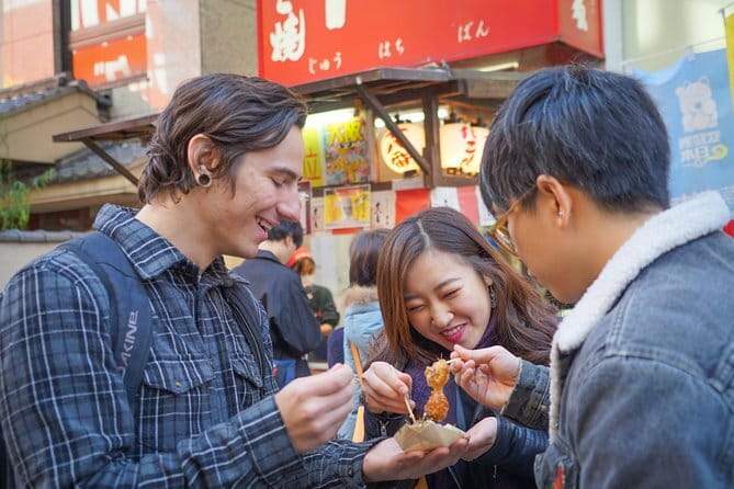 Osaka: Private Food Tour & Bar Hopping in Namba - From bright signs to Ukiyo Koji
