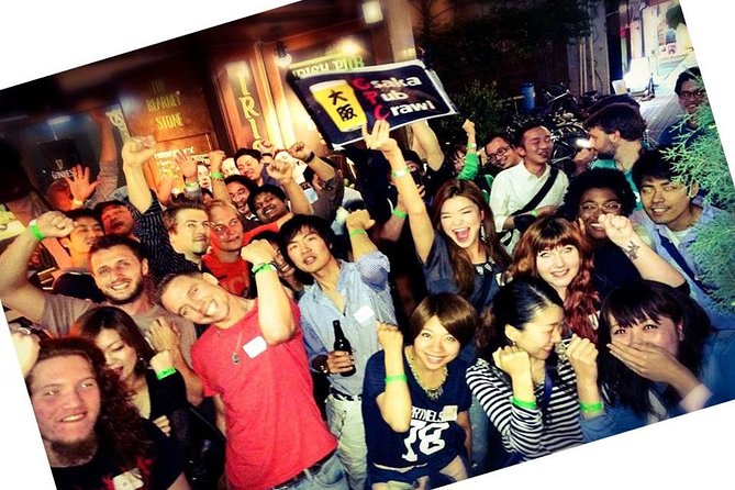 Osaka Pub Crawl and Nightlife Tour - First stop: welcome drinks and easy introductions