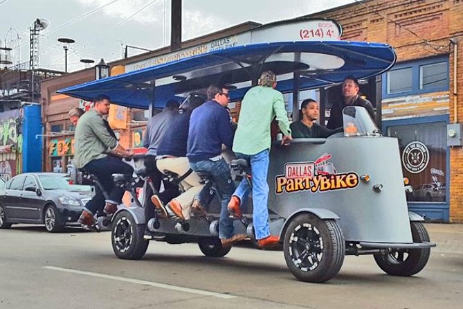 Party Bike Pub Crawl in Deep Ellum and Downtown Dallas - Why a party bike works in Deep Ellum